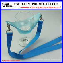 Promotional Heat Transfer Printed Custom Wine Glass Holder Lanyard (EP-Y581407)